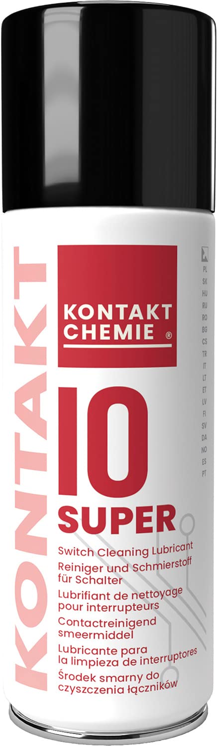 Kontakt Super 10 Switch Cleaning Lubricant, 200ml - Ev - Entz Music